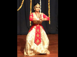 Krishnakshi performing Sattriya Dance in Mumbai