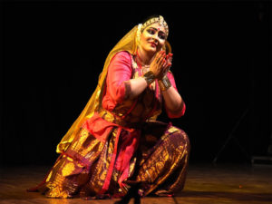 Krishnakshi performing in Indradhanush Dilli 2017 held in New Delhi