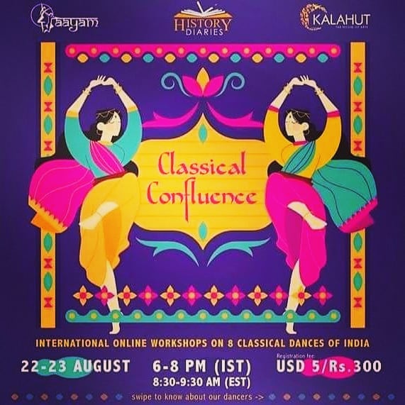 Confluence – International Online Workshop on 8 Classical Dances of India